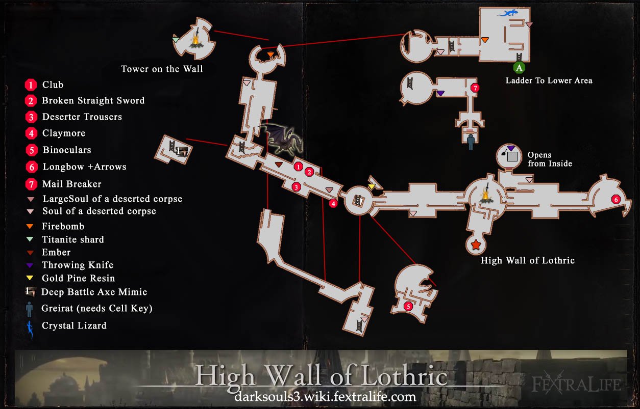 high wall of lothric map1
