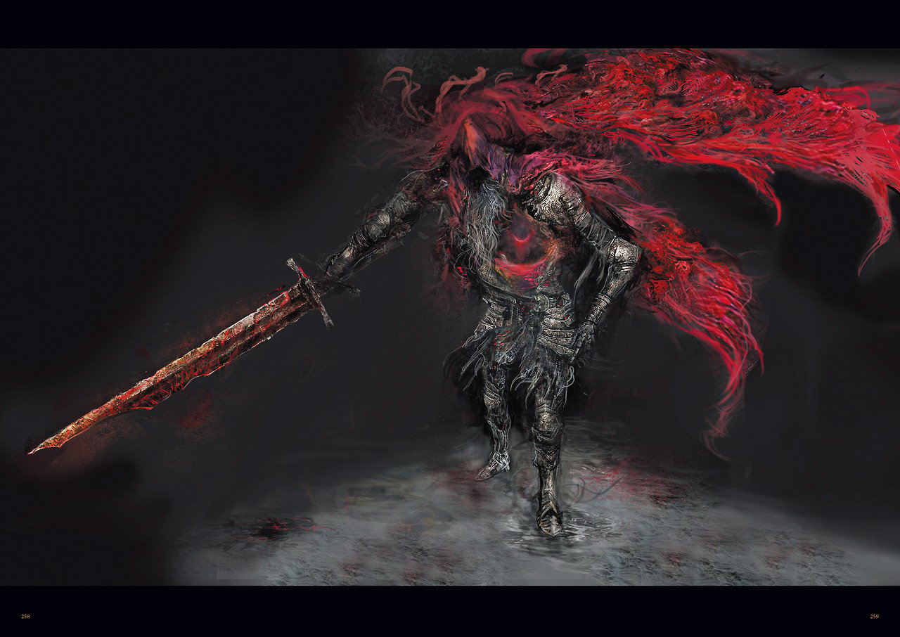 Inspirational Fallen Knight Dark Souls 3 Art