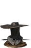 black hand hat icon
