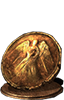 rusted gold coin icon