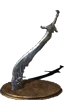 storm curved sword icon