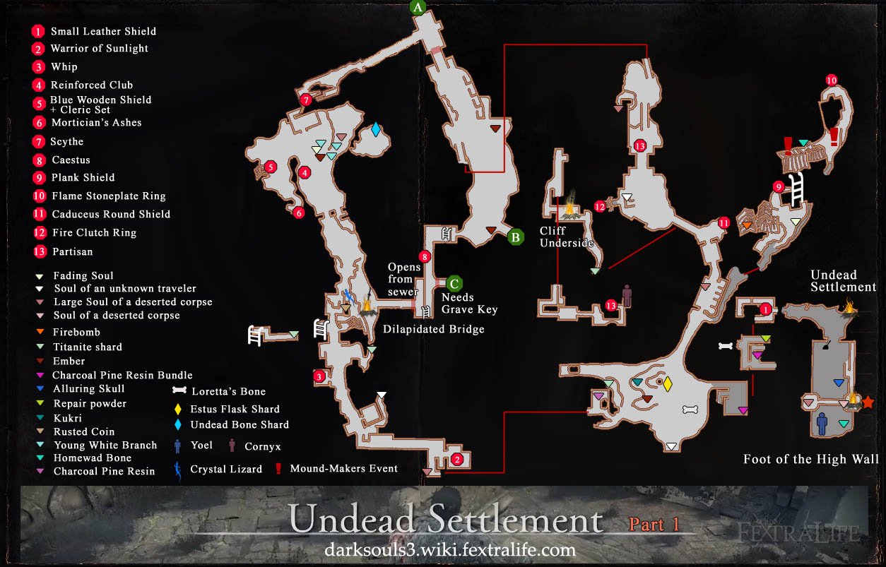 undead settlement map1